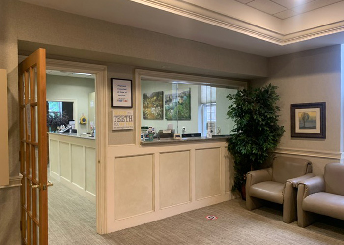 Front office lobby of Duo Dental Group